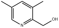 (3,5-二甲基吡啶-2-基)甲醇 结构式
