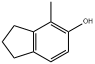 4-methylindan-5-ol  结构式