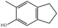 6-methylindan-5-ol  结构式