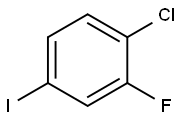 4-氯-3-氟碘苯 结构式