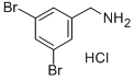 3,5-DIBROMOBENZYLAMINE HYDROCHLORIDE 结构式