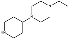 1-乙基-4-哌啶-4-基哌嗪 结构式