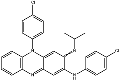 氯苯吩嗪 结构式