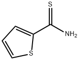 噻吩-2-硫代甲酰胺 结构式