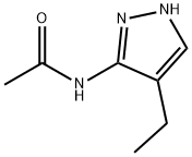 Acetamide,  N-(4-ethyl-1H-pyrazol-3-yl)- 结构式