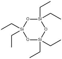 六乙基环三硅氧烷 结构式