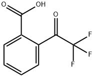 2-(2,2,2-三氟乙酰基)苯甲酸 结构式