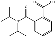 2-(Diisopropylcarbamoyl)benzoic acid 结构式