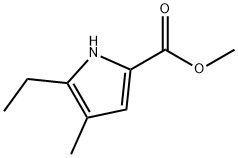 1H-Pyrrole-2-carboxylicacid,5-ethyl-4-methyl-,methylester(9CI) 结构式