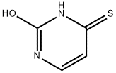 4(3H)-Pyrimidinethione, 2-hydroxy- (9CI) 结构式