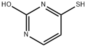 2-Pyrimidinol, 4-mercapto- (9CI) 结构式