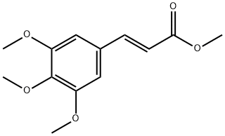 3,4,5-三甲基肉桂酸甲酯 结构式