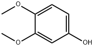 3,4-二甲氧基苯酚 结构式