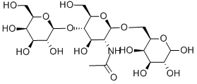 6-O-[2-Acetamido-2-deoxy-4-O-(b-D-galactopyranosyl)-b-D-glucopyranosyl]-D-galactopyranose