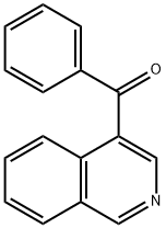 异喹啉-4-基(苯基)甲酮 结构式