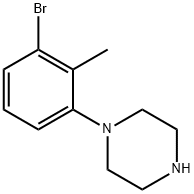 Piperazine, 1-(3-bromo-2-methylphenyl)- 结构式