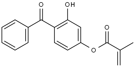 4-Benzoyl-3-hydroxyphenylmethacrylate