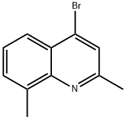 4-BROMO-2,8-DIMETHYLQUINOLINE 结构式