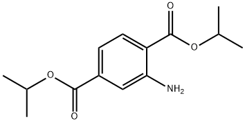 diisopropyl 2-aminoterephthalate 结构式