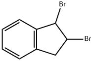 1,2-Dibromoindane 结构式