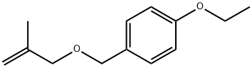 Benzene, 1-ethoxy-4-[[(2-methyl-2-propenyl)oxy]methyl]- (9CI) 结构式