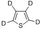 噻吩-D4 结构式