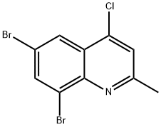 6,8-Dibromo-4-chloro-2-methylquinoline