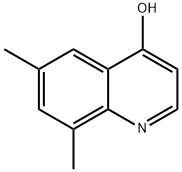 6,8-DIMETHYL-4-HYDROXYQUINOLINE 结构式