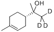 alpha-氘代松脂醇 结构式