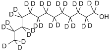 N-TRIDECYL-D27 ALCOHOL 结构式