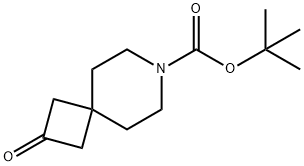 2-氧代-7-氮杂螺[3.5]壬烷-7-甲酸叔丁酯 结构式