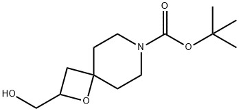 1-氧杂-2-(羟甲基)-7-BOC-7-氮杂螺[3.5]壬烷 结构式
