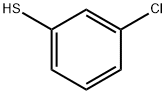 3-氯苯硫酚 结构式