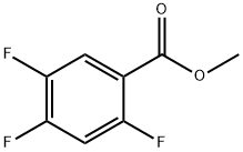 2,4,5-三氟苯甲酸甲酯 结构式