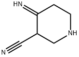 4-亚氨基哌啶-3-甲腈 结构式