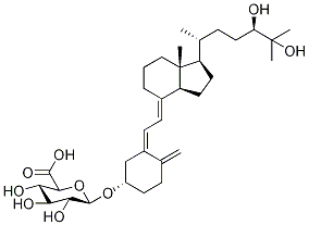 Secalciferol 3-Glucuronide  结构式