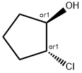 反式-2-氯环戊醇 结构式