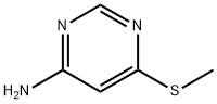 6-(甲硫基)嘧啶-4-胺 结构式