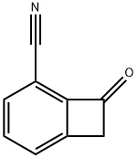 Bicyclo[4.2.0]octa-1,3,5-triene-2-carbonitrile, 8-oxo- (9CI) 结构式