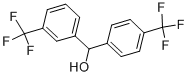 3,4'-双(三氟甲基)二苯基甲醇 结构式