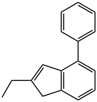 2-ETHYL-4-PHENYLINDENE 结构式