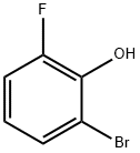 2-溴-6-氟苯酚 结构式