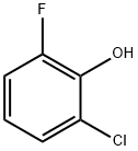 2-氯-6-氟苯酚 结构式