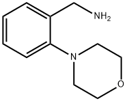 2-吗啉苄胺 结构式