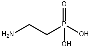 2-氨基乙基膦酸 结构式