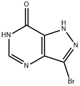 3-溴-1H-吡唑并[4,3-D]嘧啶-7(6H)-酮 结构式