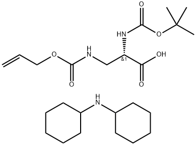 Dicyclohexylamine(S)-3-(((allyloxy)carbonyl)amino)-2-((tert-butoxycarbonyl)amino)propanoate