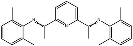 2,6-双[1-[(2,6-二甲基苯基)亚氨基]乙基]吡啶 结构式