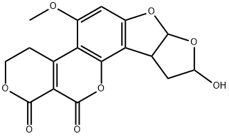 AFLATOXIN G2A 结构式