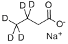 SODIUM BUTYRATE-3,3,4,4,4-D5 结构式